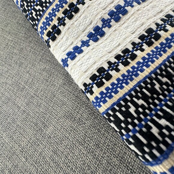 GAP Boho Shorts Striped Embroidered Side‎ Zipper Mid Rise Cotton Blend Size 4 - Picture 11 of 12